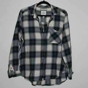American Eagle Button Down Flannel - Size L